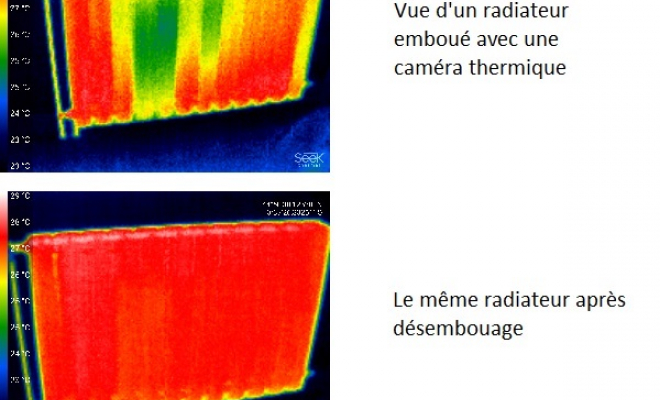 Desembouage d'installation de chauffage radiateurs et plancher chauffant Isère et Rhône, Vienne, Api Gaz